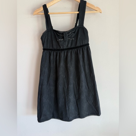 Betsey Johnson Dresses & Skirts - Betsey Johnson Babydoll Dress - Jet Black swim coverup s